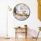 30" Metal Frame Round Wall Mirror for Bathroom Vanity Wall Decor Circle Mirror